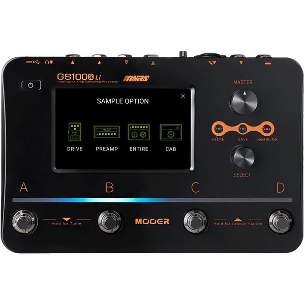 Mooer GS1000 Li Amp Sampling