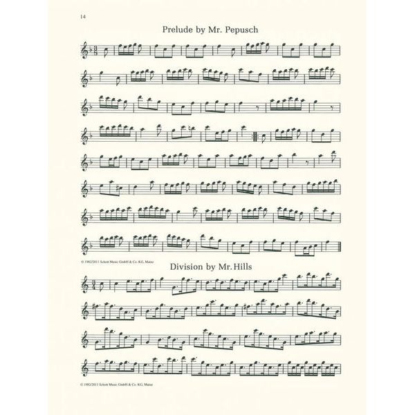 Schott Old English Solo Pieces