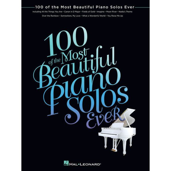 Hal Leonard 100 Most Beautiful Piano Solos