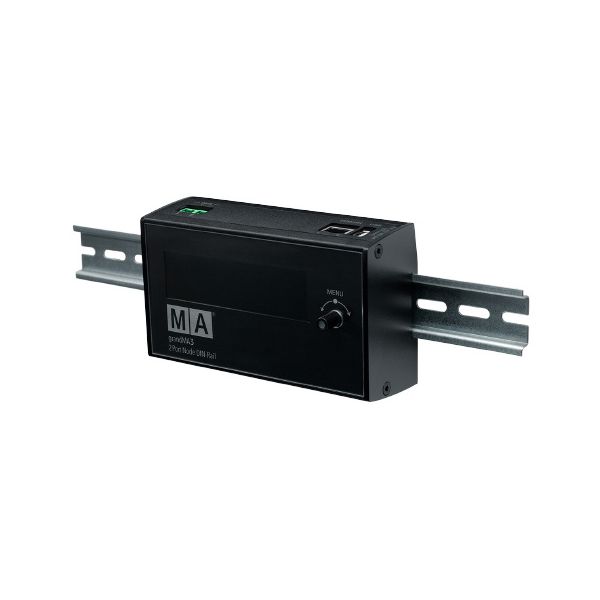 MA Lighting grandMA3 2Port Node DIN-Rail