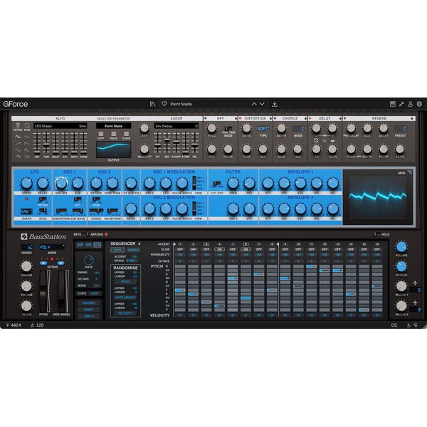 GForce Novation Bass Station
