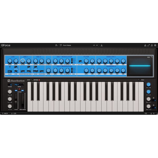 GForce Novation Bass Station