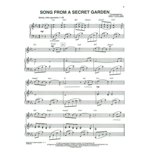 Alfred Music Publishing Secret Garden Collection