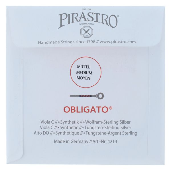 Pirastro Obligato Viola C Medium