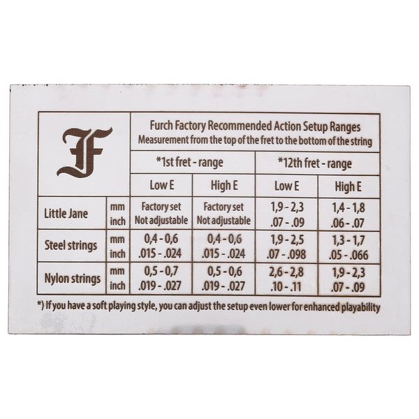 Furch Adjustment Tool for CNR Active