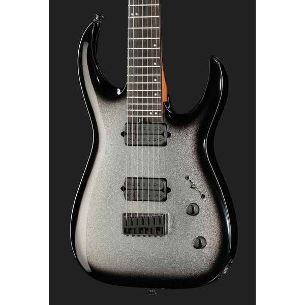 Jackson Pro MM Jugg HT 7 SLVR BLK BRST