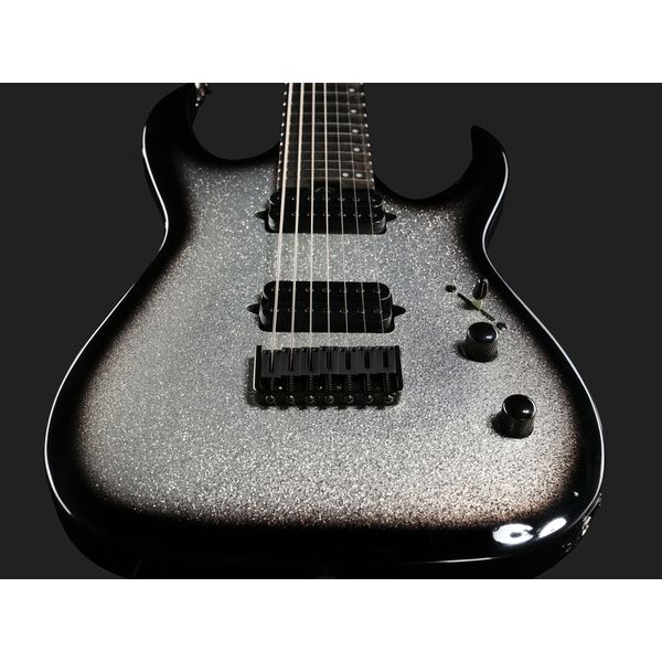 Jackson Pro MM Jugg HT 7 SLVR BLK BRST