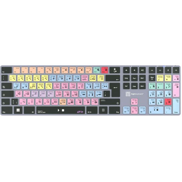 Logickeyboard Titan Avid Pro Tools DE PC