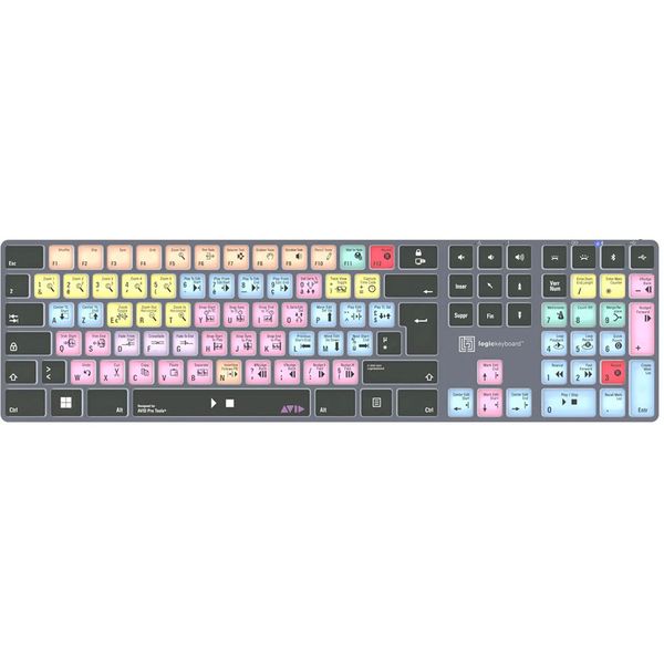 Logickeyboard Titan Avid Pro Tools FR PC