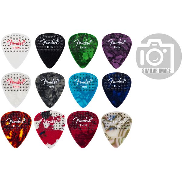 Fender 351 Dotted Celluloid 12Pk Hvy