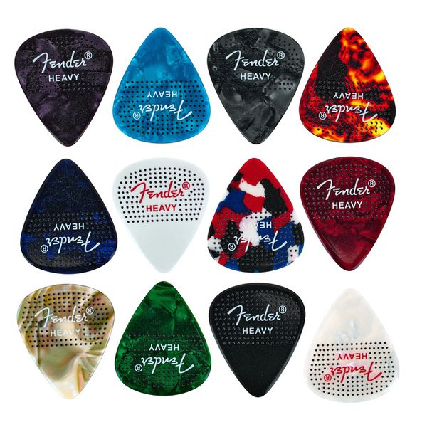 Fender 351 Dotted Celluloid 12Pk Hvy
