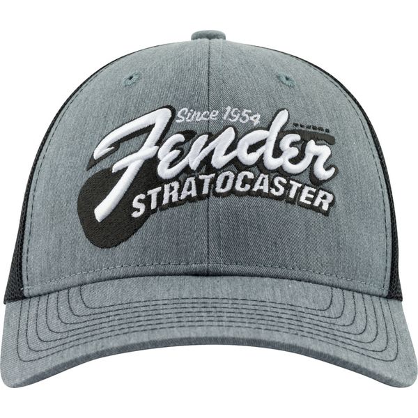 Fender Strat Guitar Hat Heather Grey