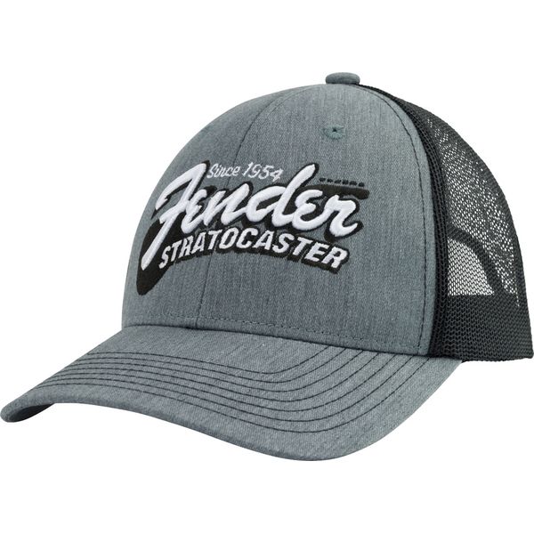 Fender Strat Guitar Hat Heather Grey