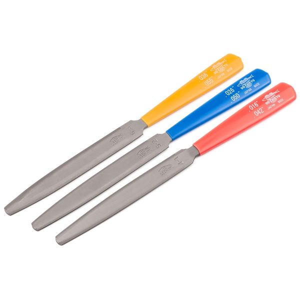 JGP Japanese Guitar Parts Double Edge Nut File Set