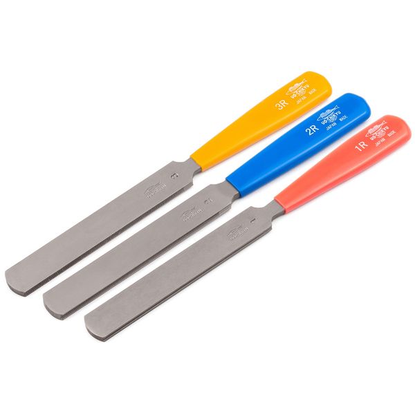 JGP Japanese Guitar Parts Fret Crowning File Set