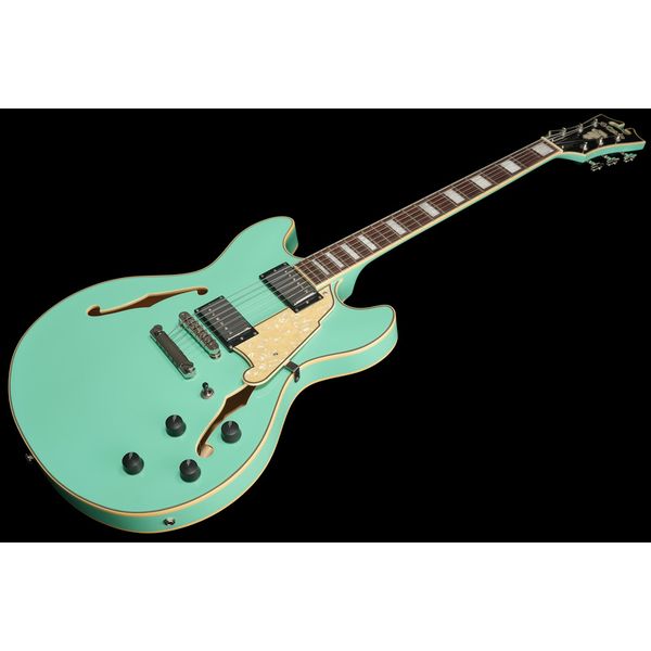 DAngelico Premier DC Surf Green