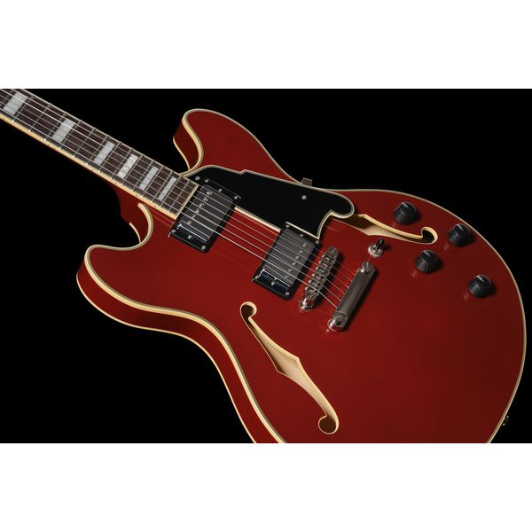 DAngelico Premier DC Burnt Red