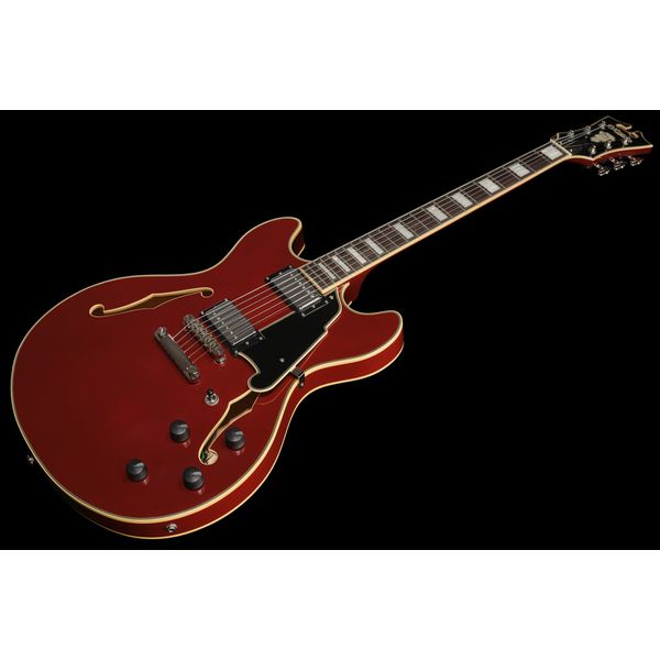 DAngelico Premier DC Burnt Red