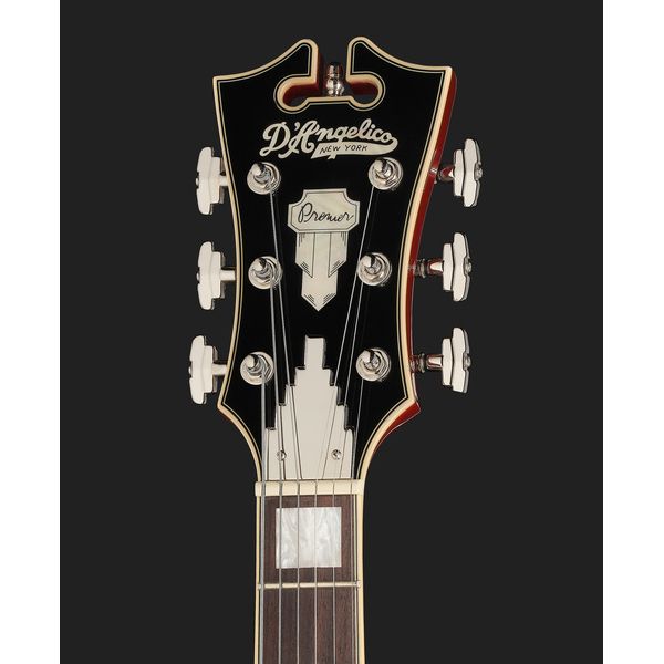 DAngelico Premier DC Burnt Red