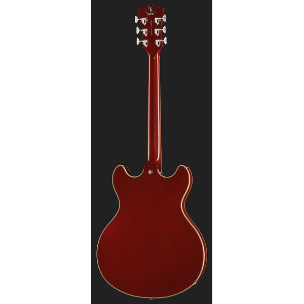 DAngelico Premier DC Burnt Red