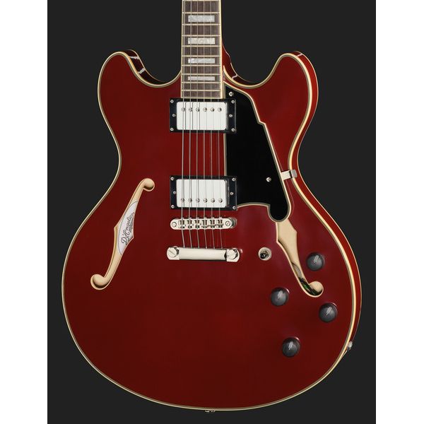 DAngelico Premier DC Burnt Red