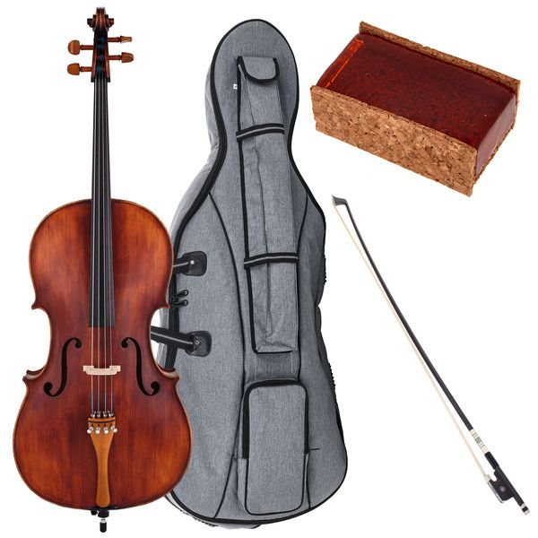 Roth & Junius Orchestra Cello Set Ant. Boxw.