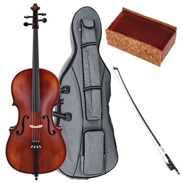 Roth & Junius Orchestra Cello Set Ant. Ebony