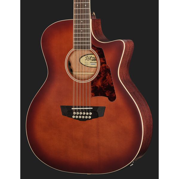 DAngelico Premier Fulton Caramel Burst