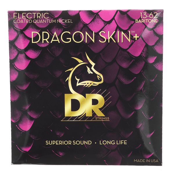 DR Strings Dragon Skin+ DEQB-13/62 Coated