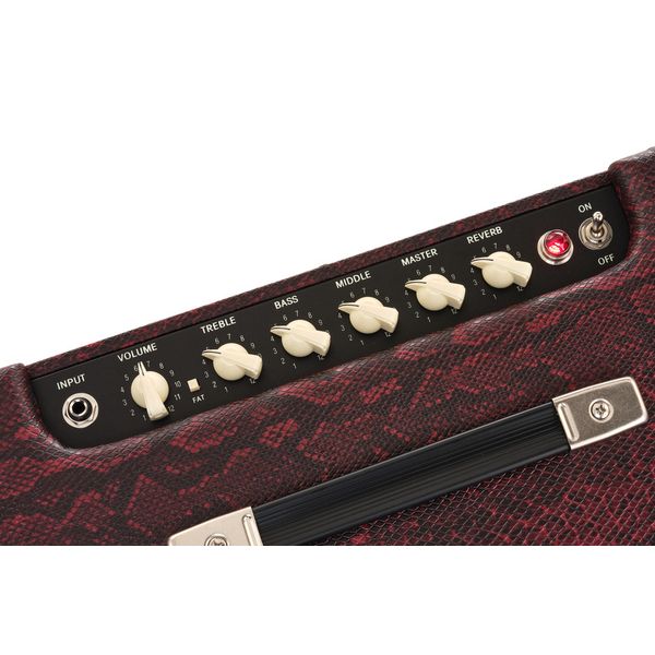 Fender Blues Junior IV Red Snakeskin