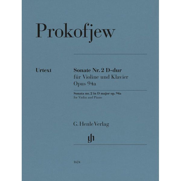 Henle Verlag Prokofjew Sonate Nr. 2