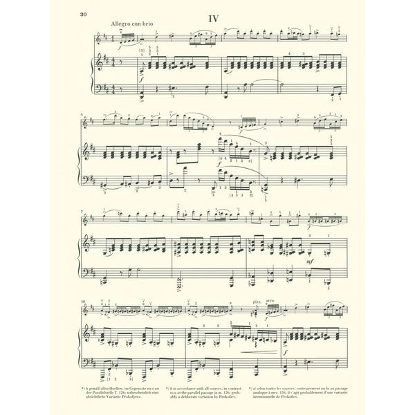 Henle Verlag Prokofjew Sonate Nr. 2