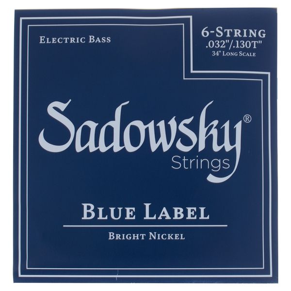 Sadowsky Blue Label Bass 6 032-130 NT