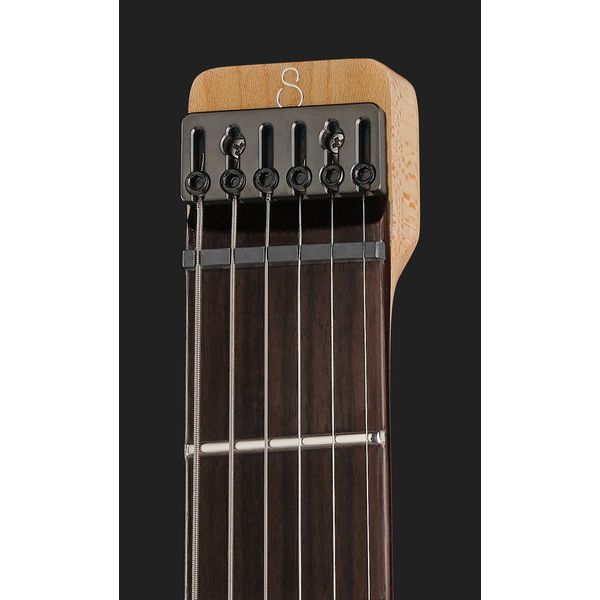 Larry Carlton X6 Headless 6 Trans Black