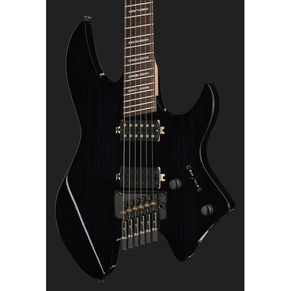 Larry Carlton X6 Headless 6 Trans Black