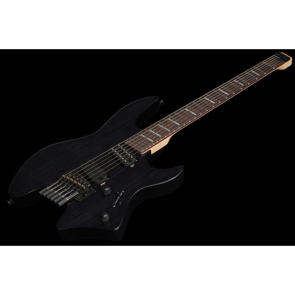 Larry Carlton X6 Headless 6 Trans Black