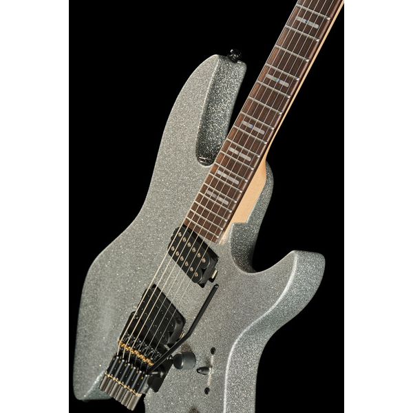 Larry Carlton X6 Headless 6 Silver Sparkle