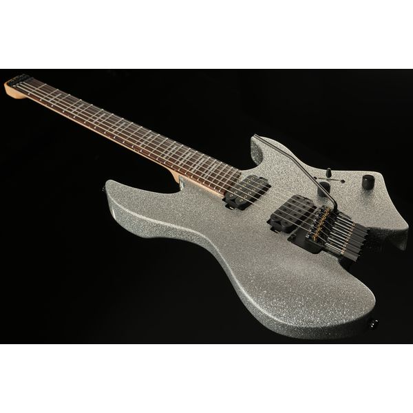 Larry Carlton X6 Headless 6 Silver Sparkle