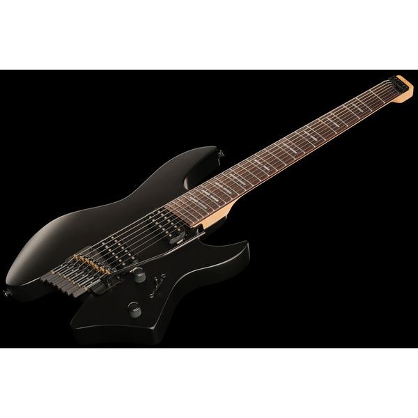 Larry Carlton X6 Headless 7 Black Satin