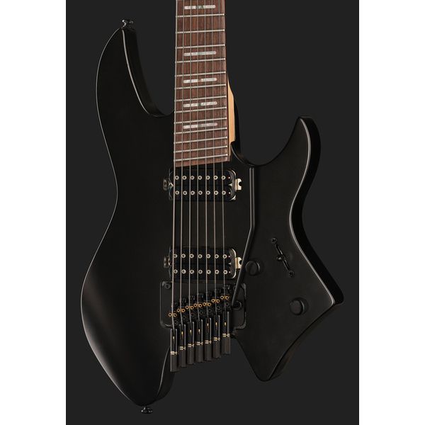 Larry Carlton X6 Headless 7 Black Satin