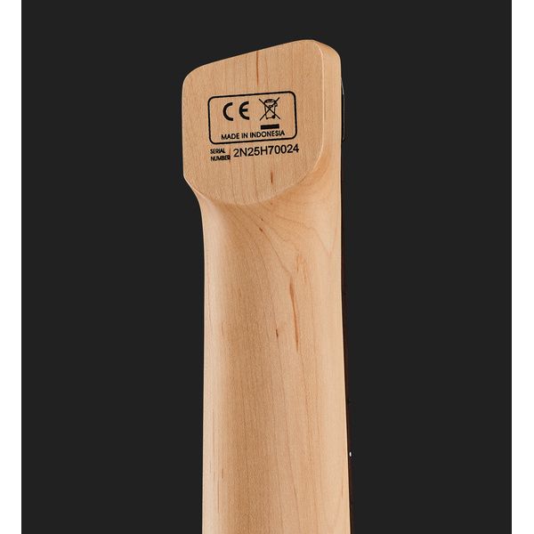 Larry Carlton X6 Headless 7 Black Satin