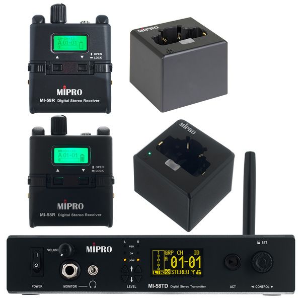 Mipro MI-58-DNT Twin Set