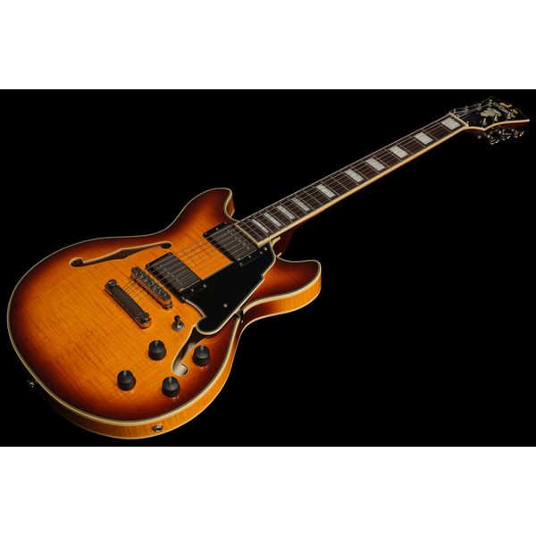 DAngelico Premier Mini DC Dark Ice Tea