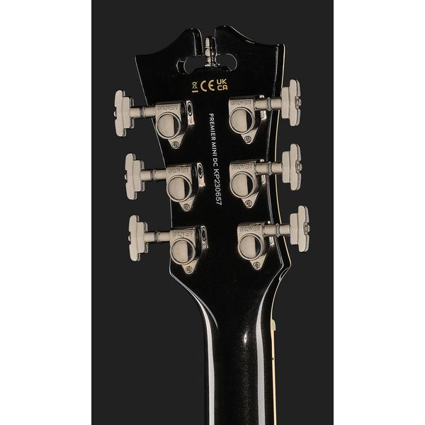 DAngelico Premier Mini DC Black Flake