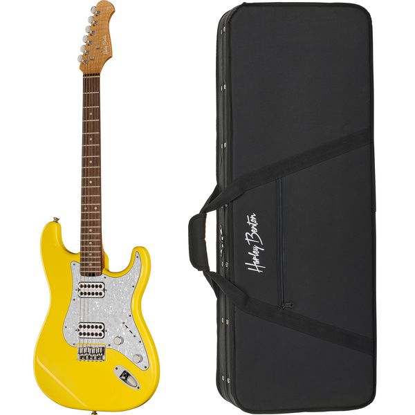 Harley Benton ST-Modern HH Plus Yello w/Case