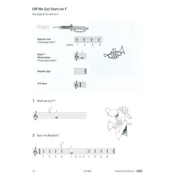 Hage Musikverlag Trumpet Fox 1