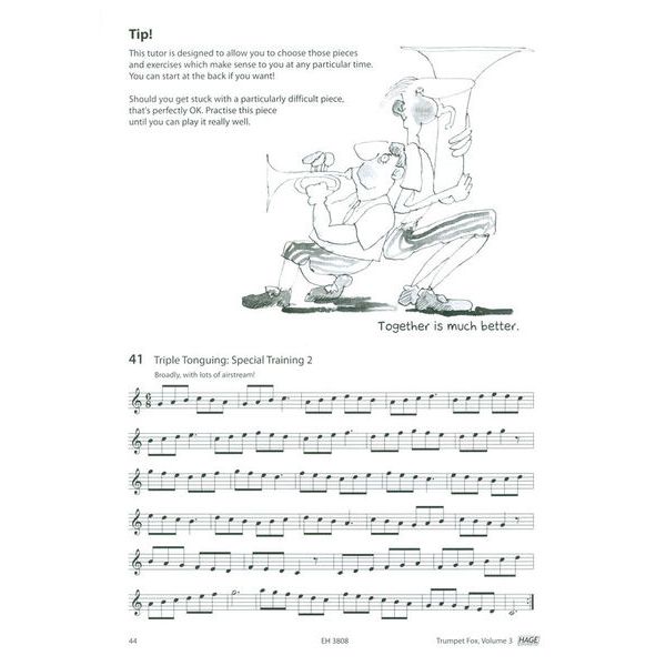 Hage Musikverlag Trumpet Fox 3