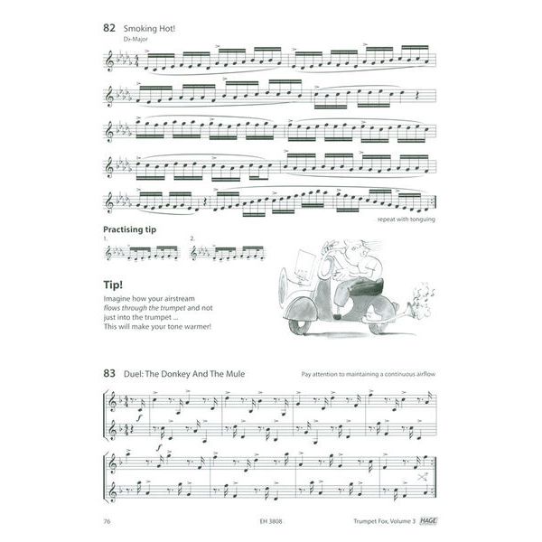 Hage Musikverlag Trumpet Fox 3