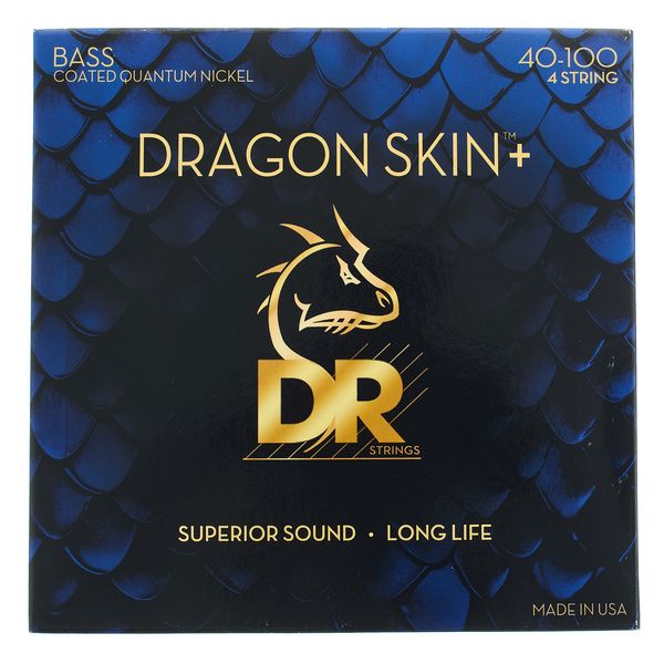 DR Strings Dragon Skin+ DBQ-40 Coated