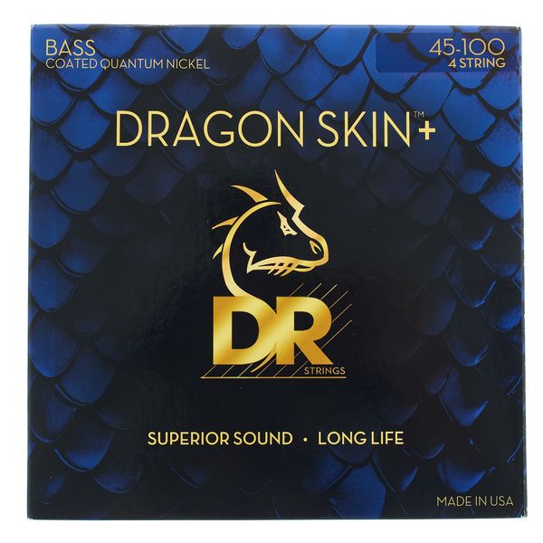 DR Strings Dragon Skin+ DBQ-45/100 Coated